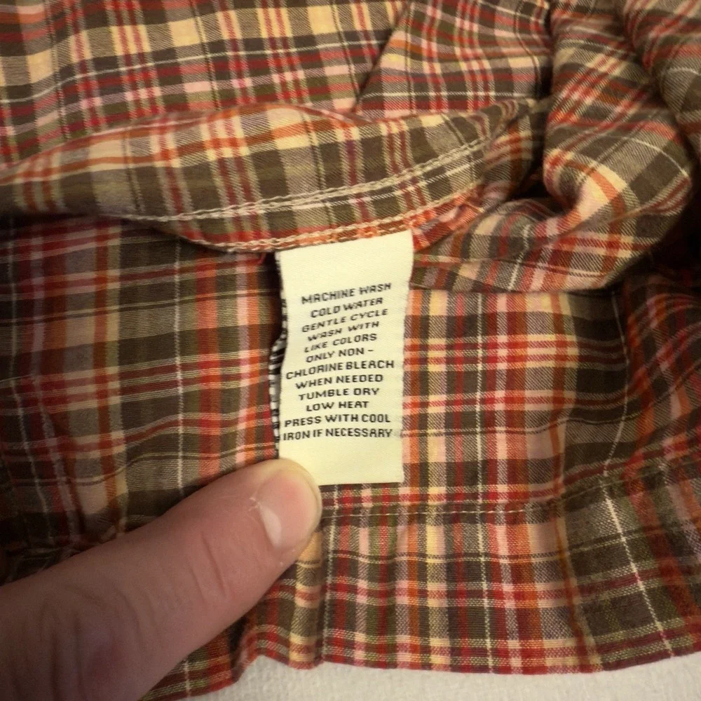 Ralph Lauren Polo Jeans‎ Men's Button Up Short Sleeve Shirt Size Large